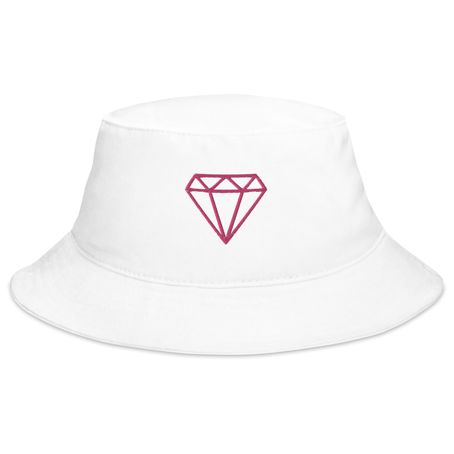 classic pink print bucket hats