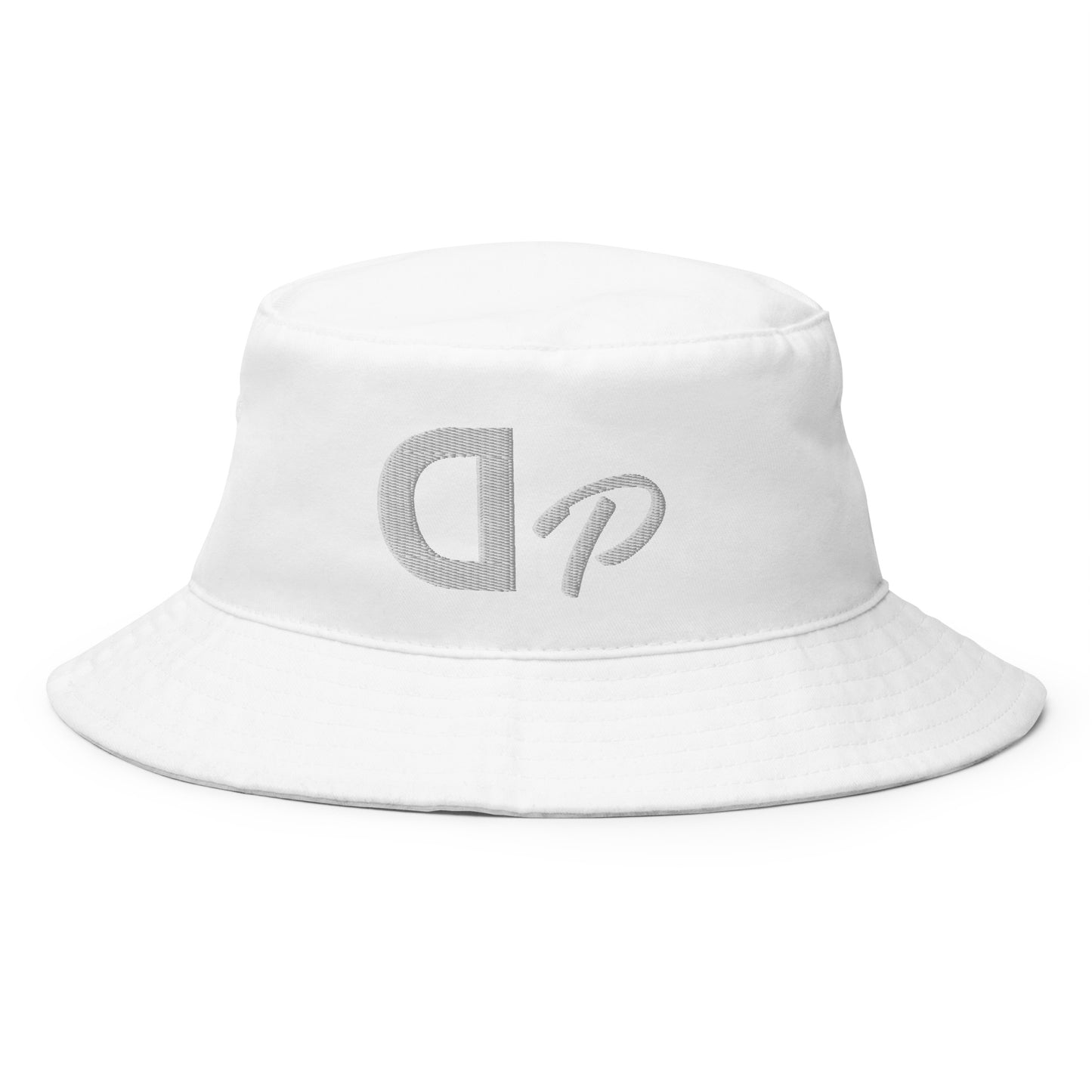 white initial bucket