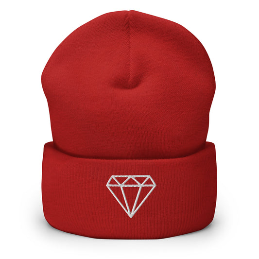 dymond red beanie
