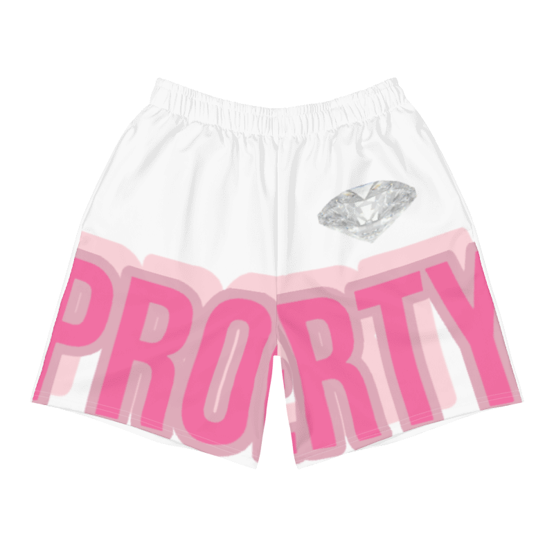 light pink property shorts